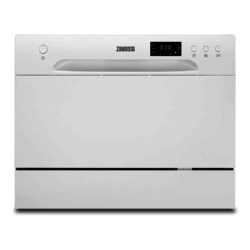 Zanussi ZDM17301WA Compact 6 Place Dishwasher in White